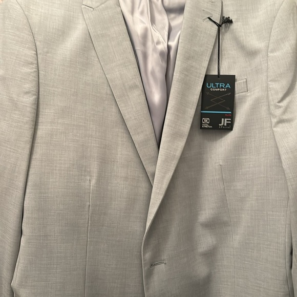 COPY - Men's J. Ferrar slim fit 36 Reg blazer. NWT. Medium Cool Gray ultra com… - Picture 7 of 7